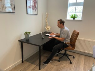 fysiotherapeutisch advies door middel van beeldbellen